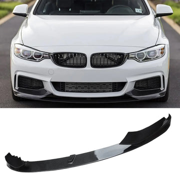 For 2014-2020 BMW 4 Series F32 F33 F36 M Sport Front Bumper Lip Splitter Gloss Black